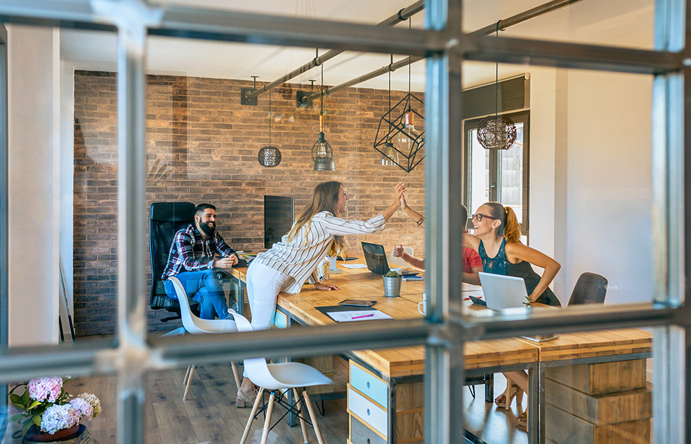 Workers who just made an effective website management strategy